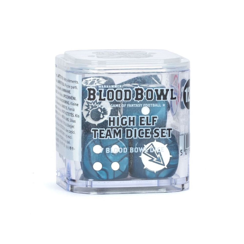 Blood Bowl: Set de Dés des Hauts Elfes