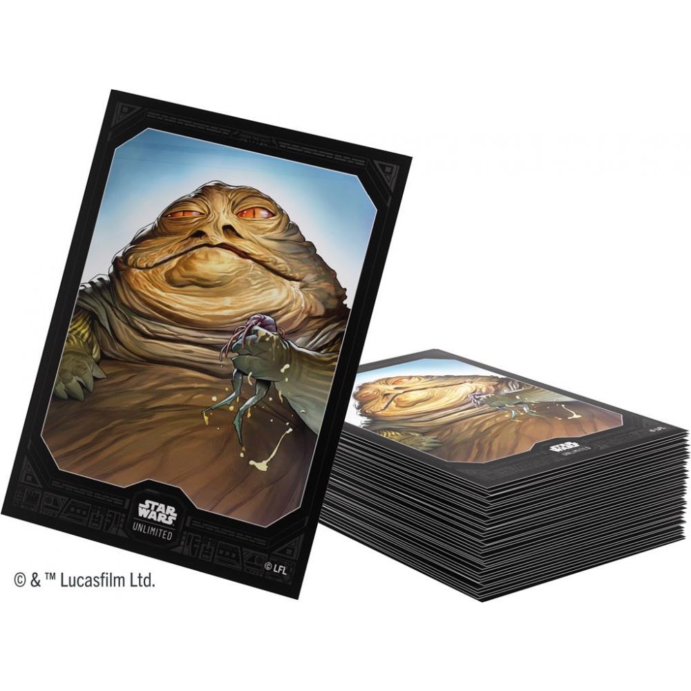 SW Unlimited Art Sleeves Gamegenic - Jabba le Hutt