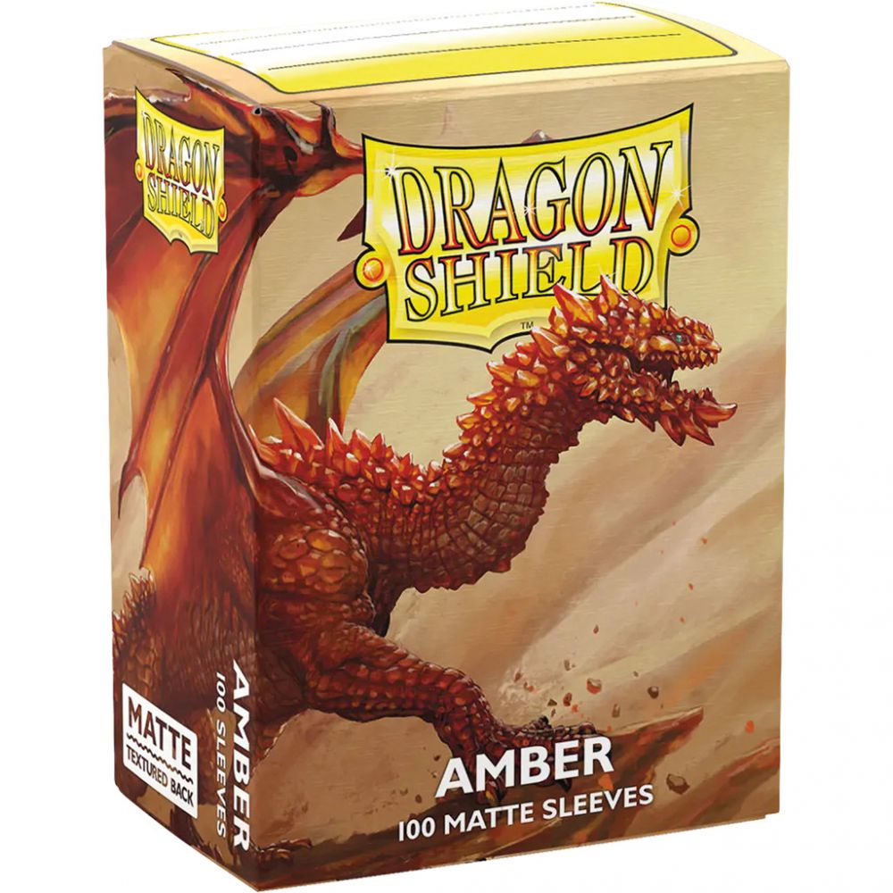Dragon Shield Matte Amber (100)