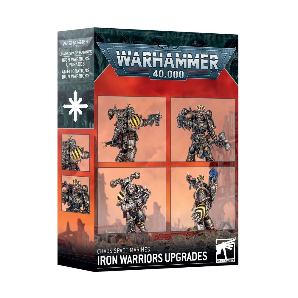 Chaos Spaces Marines: Améliorations Iron Warriors (VPC)