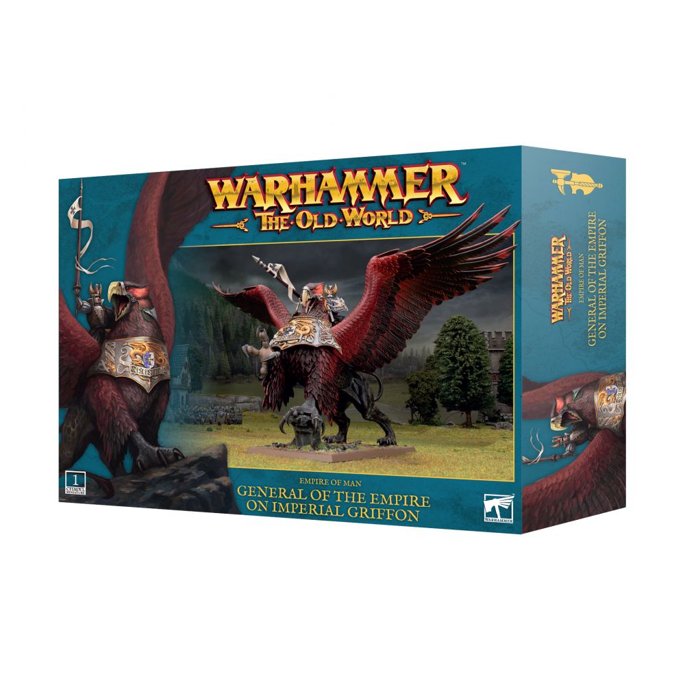 Warhammer The Old World: Général de l'Empire sur Griffon Impérial