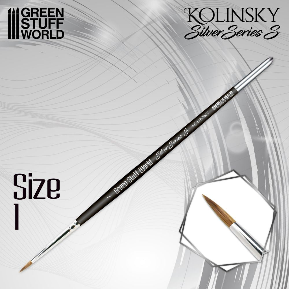 SILVER SERIES ( S) Pinceau Kolinsky - 1