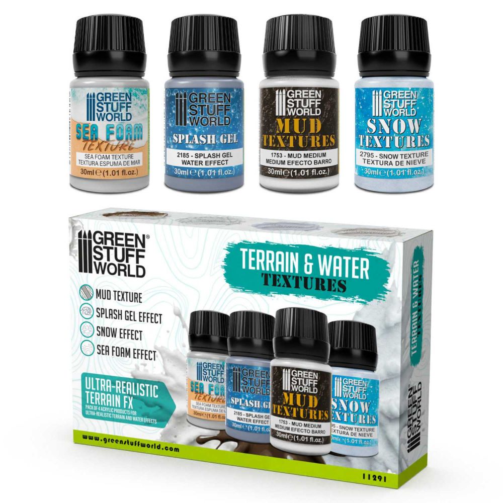 Set de textures aquatiques 30ml