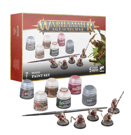 Age Of Sigmar : Skaven + Paints Set