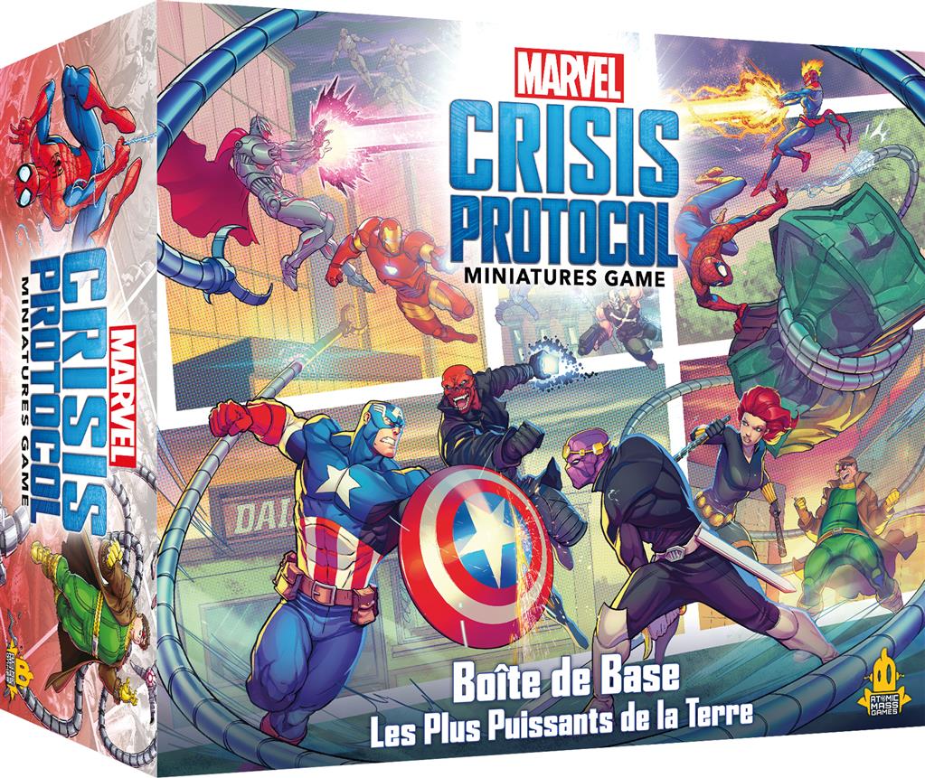 Marvel Crisis Protocol: Boite de Base "Les plus Puissants de la Terre" (VF)