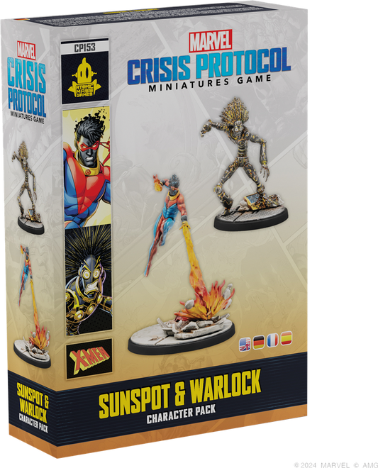 Marvel Crisis Protocol : Sunspot & Warlock