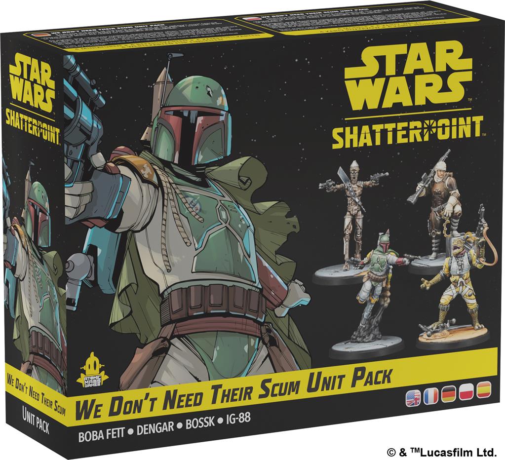 Star Wars Shatterpoint: We Don·t Need Their Scum Squad Pack