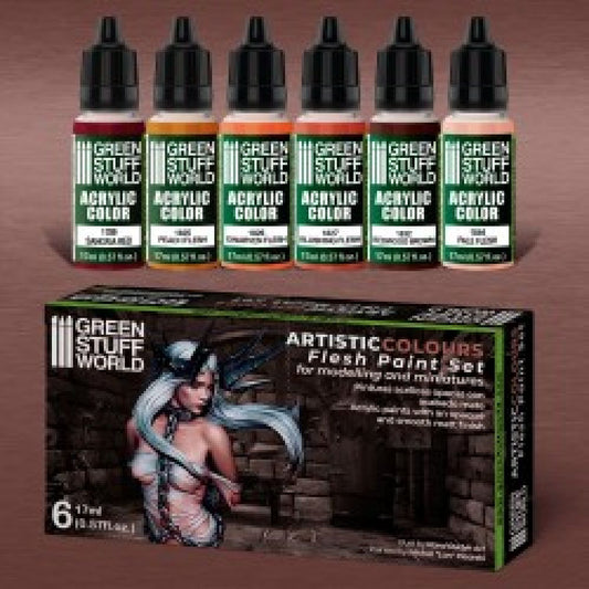 Flesh Paint Set (x6)