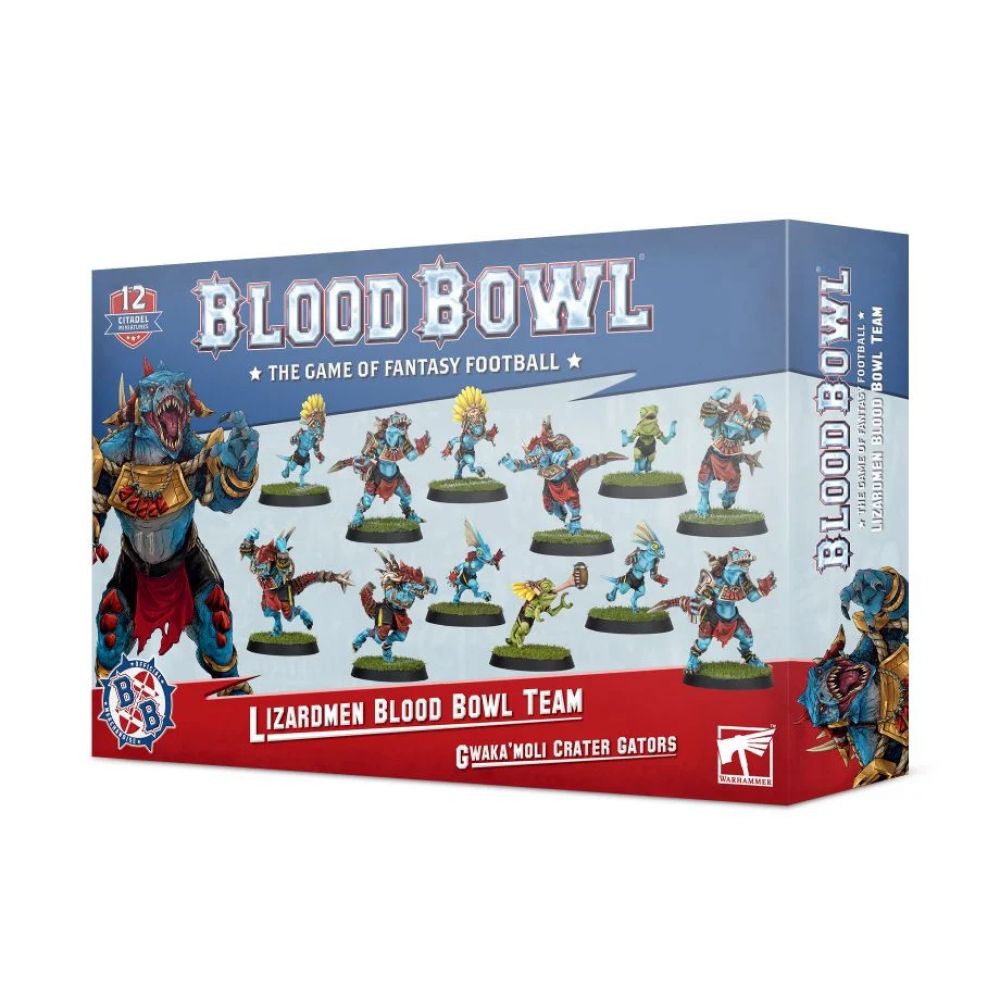 Blood Bowl: Équipe d'Hommes-lézards: Gwaka'moli Crater Gators