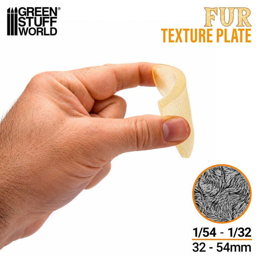 Texture Plate - fourrure de loup