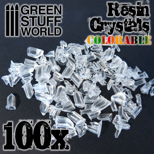 Cristaux résine Transparents