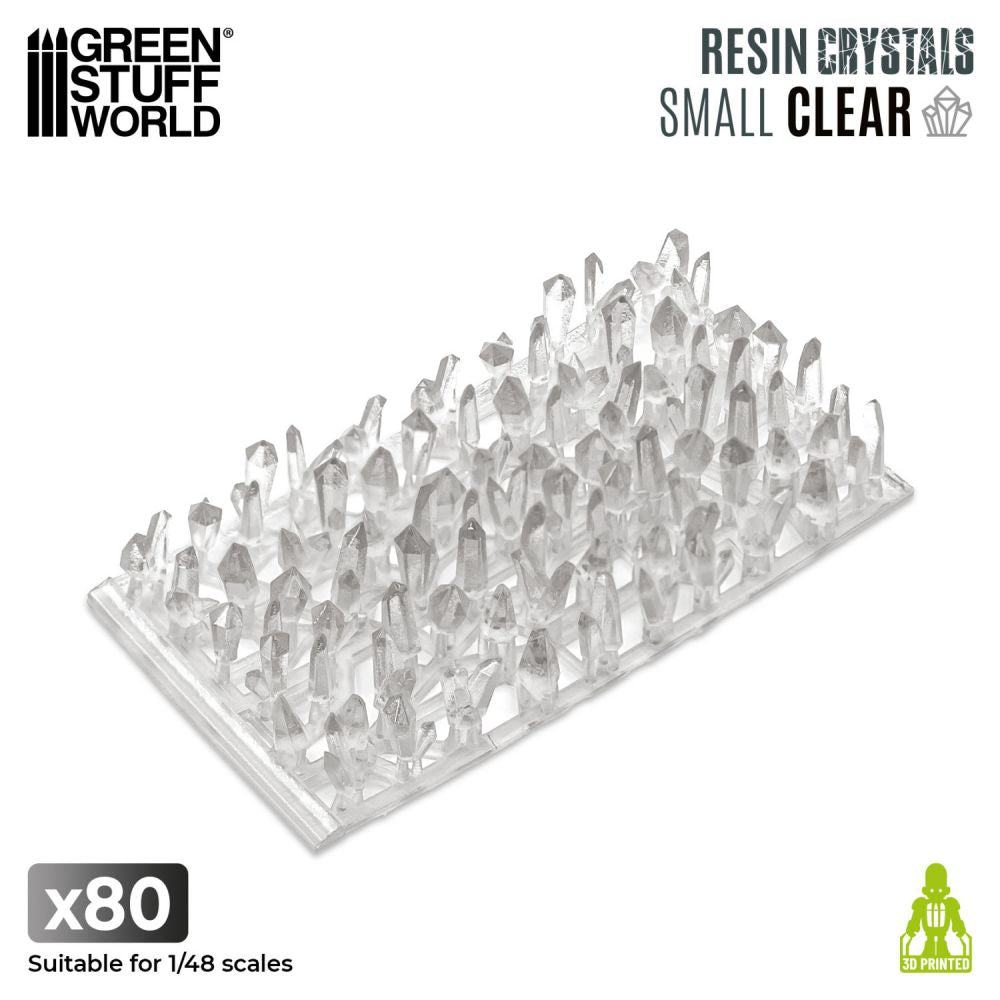 Cristaux de Résine CLAIRS - Petit