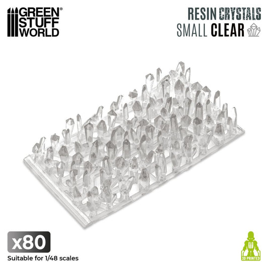 Cristaux de Résine CLAIRS - Petit