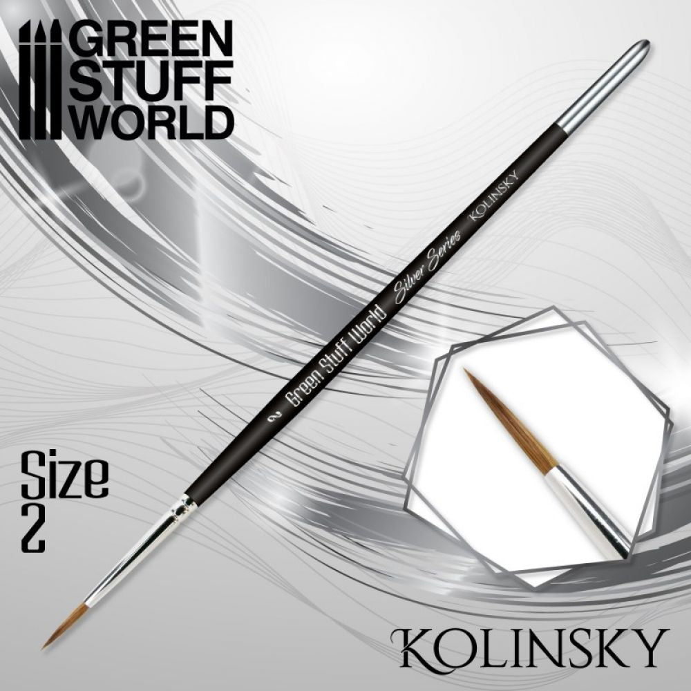 SILVER SERIES Pinceau Kolinsky - 2