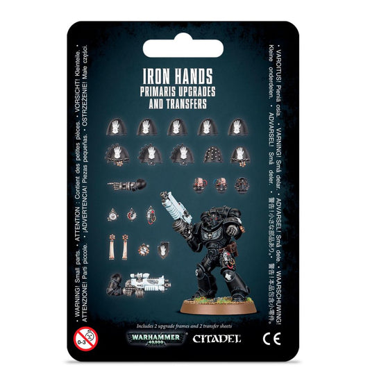 Iron Hands: Améliorations et décalcomanies Primaris