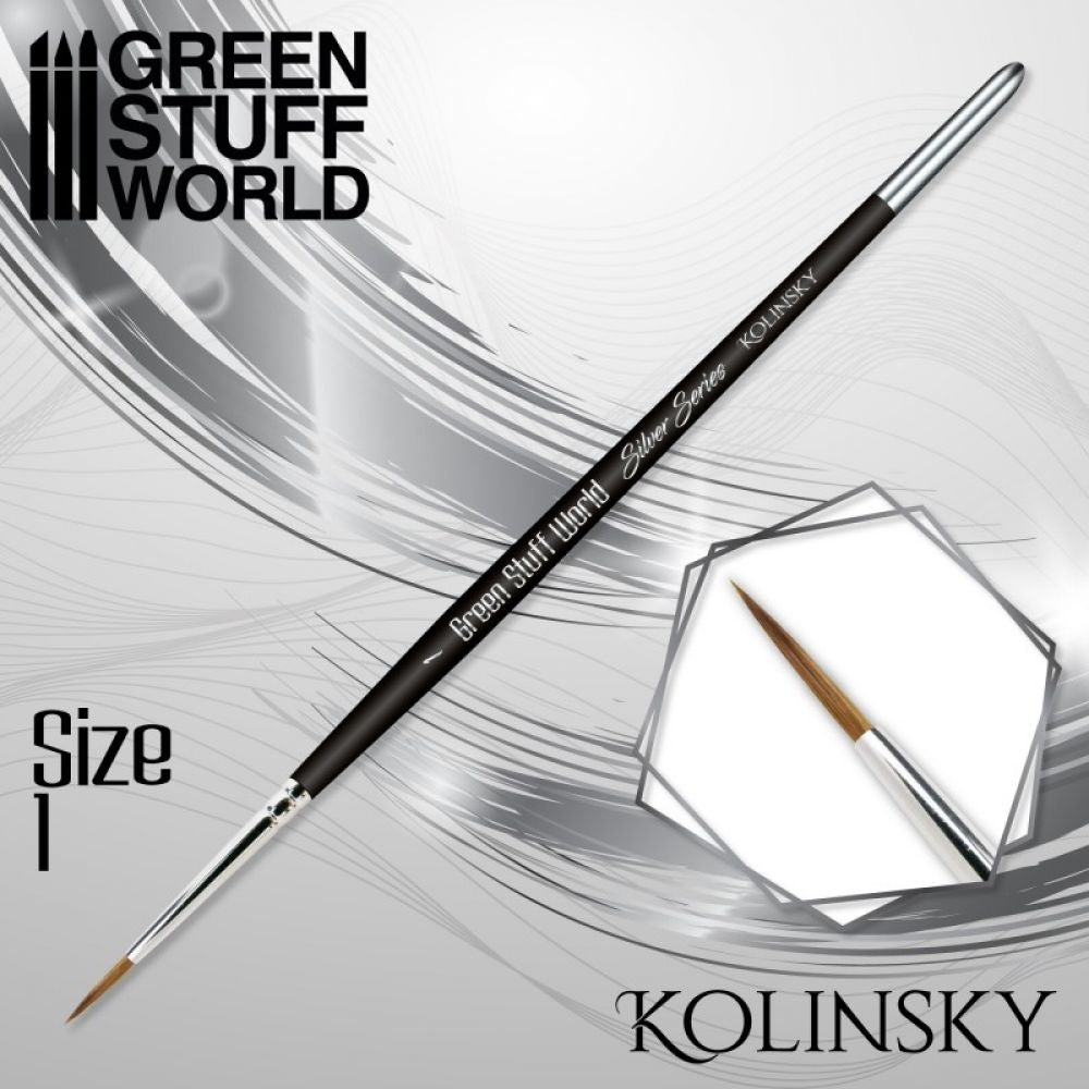 SILVER SERIES Pinceau Kolinsky - 1