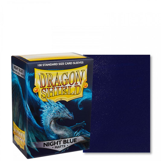 Dragon Shield Night Blue Matte x100