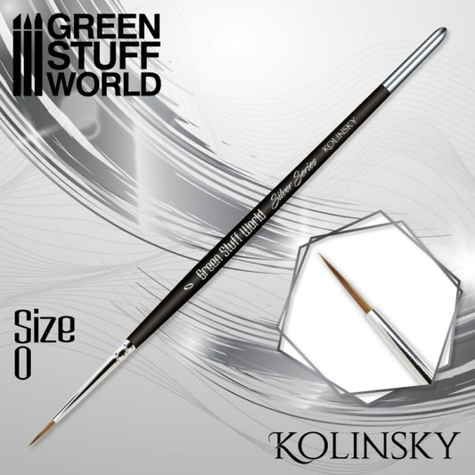 SILVER SERIES Pinceau Kolinsky - 0