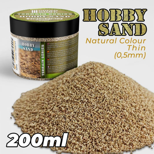 Sable fin de modelisme 200ml - Naturel