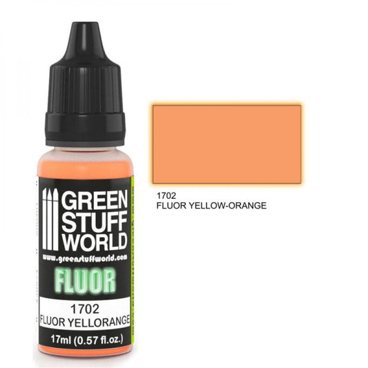 Peinture Fluor JAUNE-ORANGE
