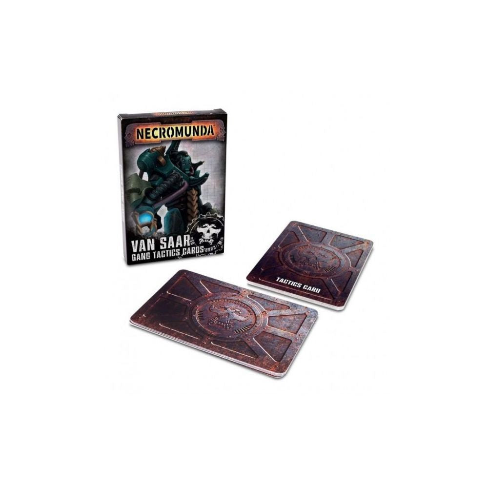 Necromunda: Van Saar Gang Tactics Cards (ENG)