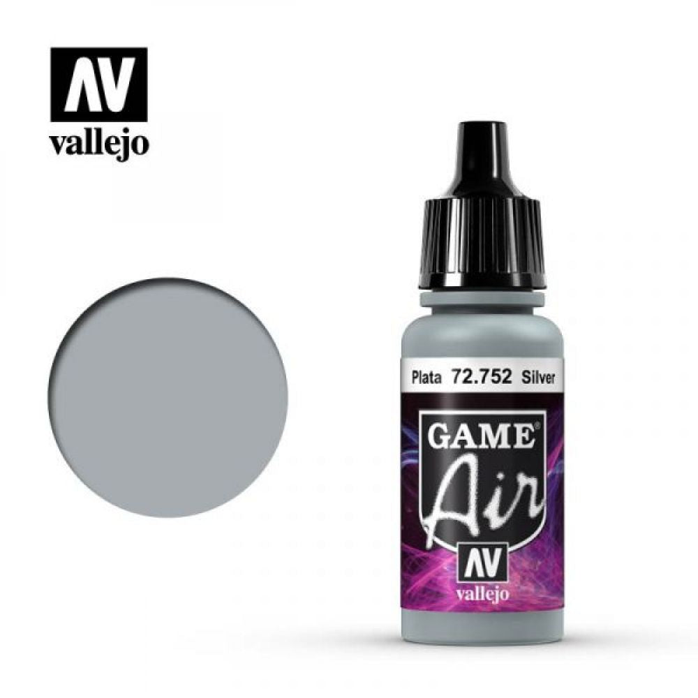 Game Air Silver Metallics 17 ml.