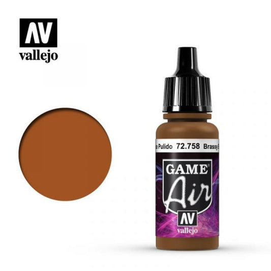 72.758 Game Air Brassy Brass Metallics 17 ml.