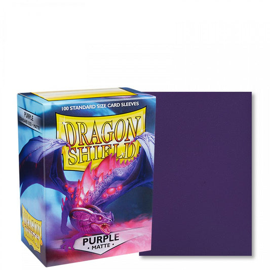 Dragon Shield Purple Matte x100