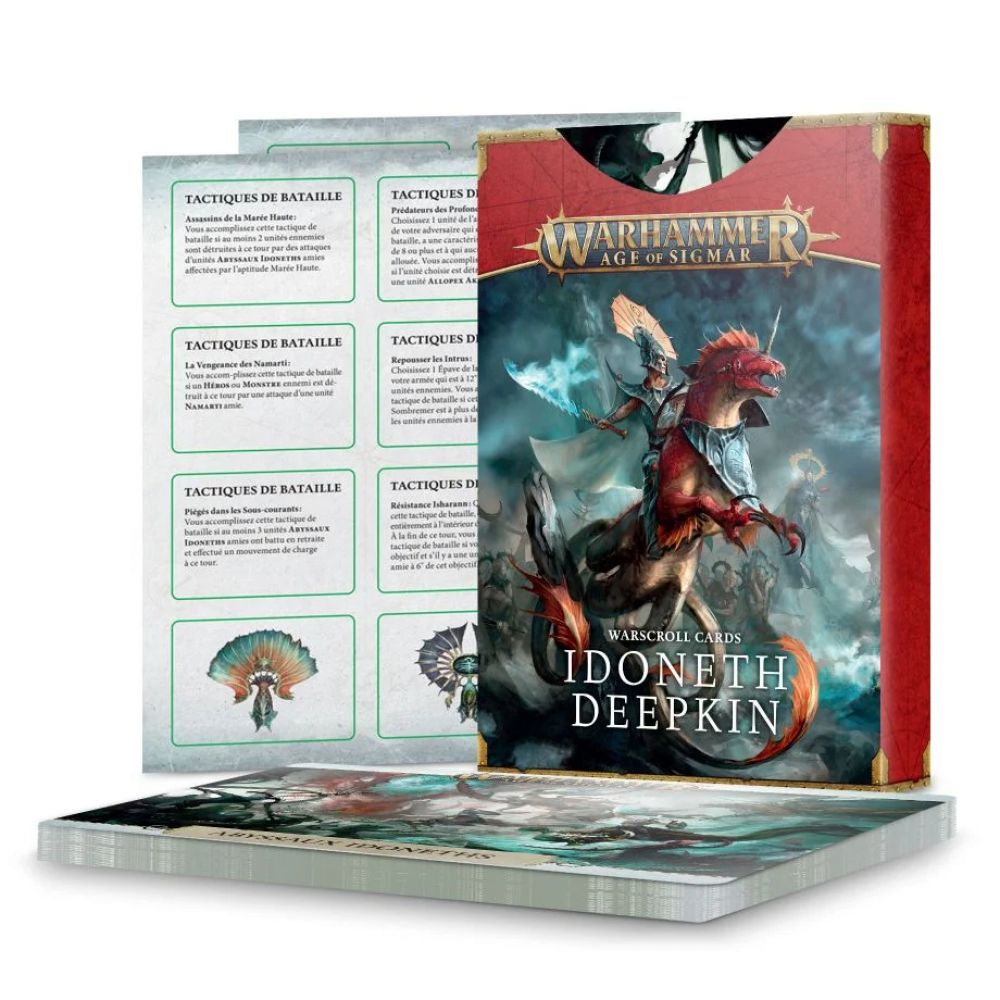 Warscrolls Cards: Idoneth Deepkin V3 (2021 FR)