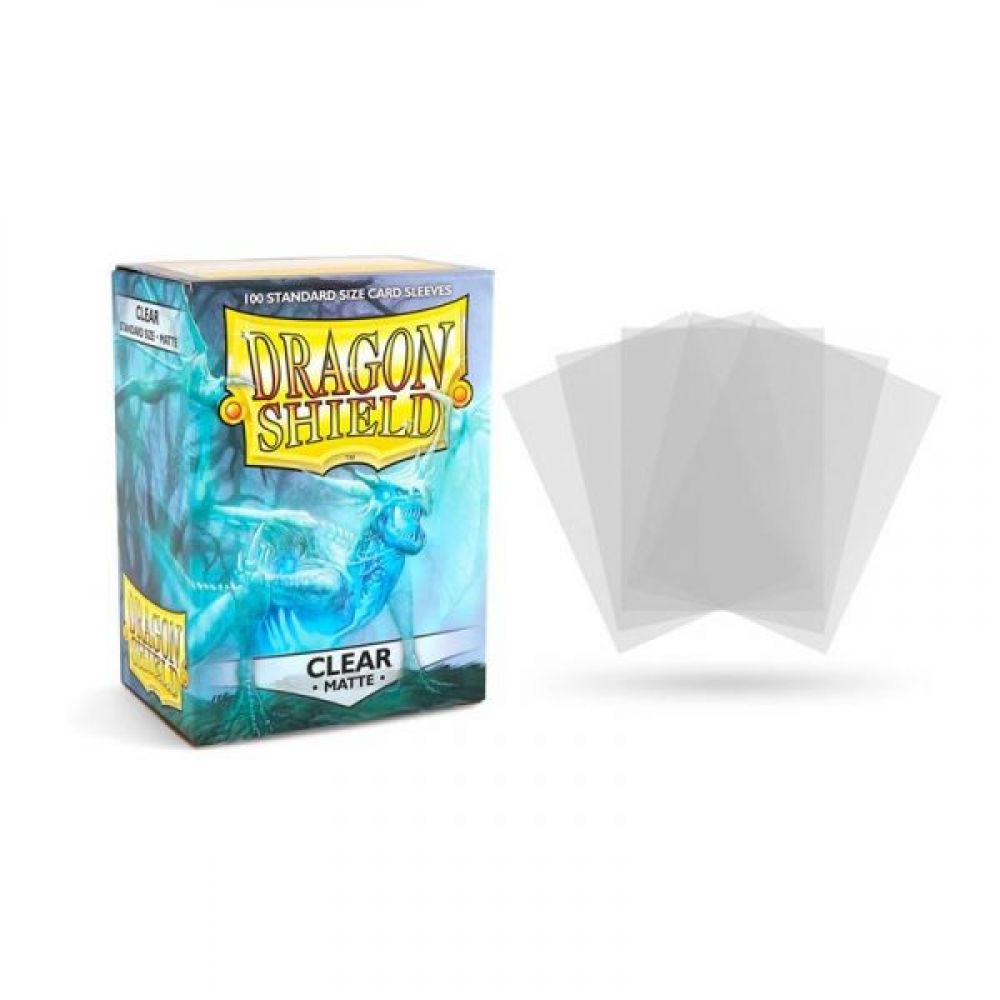 Dragon Shield Clear Matte x100