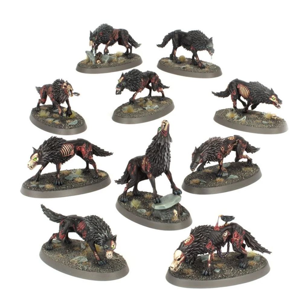 Soulblight Gravelords: Dire Wolves