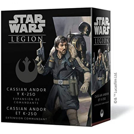 Star Wars Légion: Alliance Rebelle: Cassian Andor et K-2SO