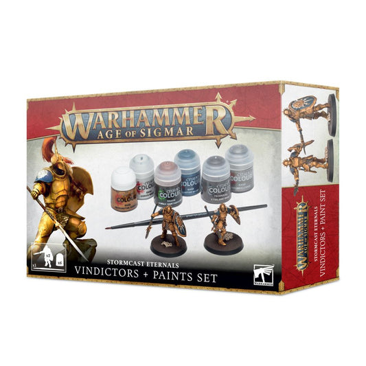 Stormcast Eternals: Vindictors + Paints Set