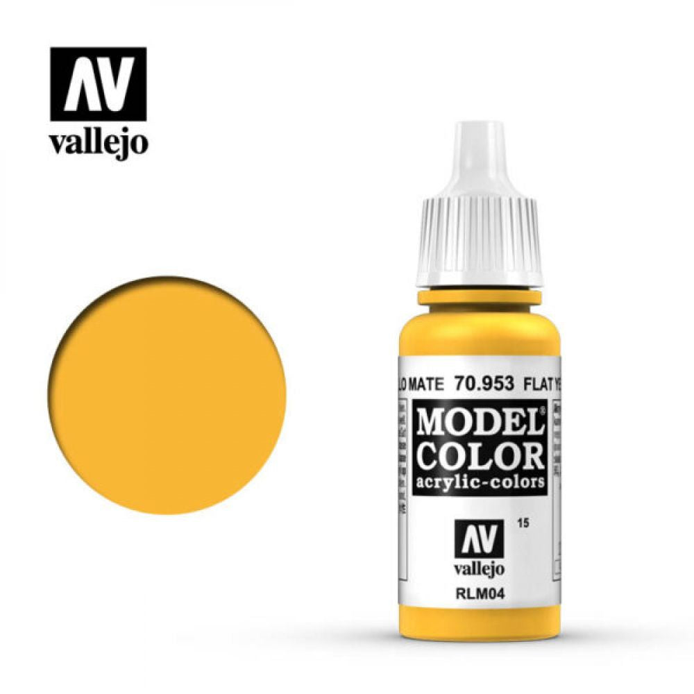 70.953 Model Color Flat Yellow 17ml