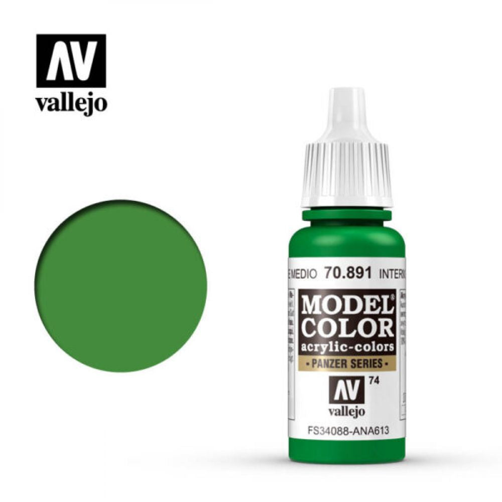 70.891 Model Color Intermediate Green 17ml