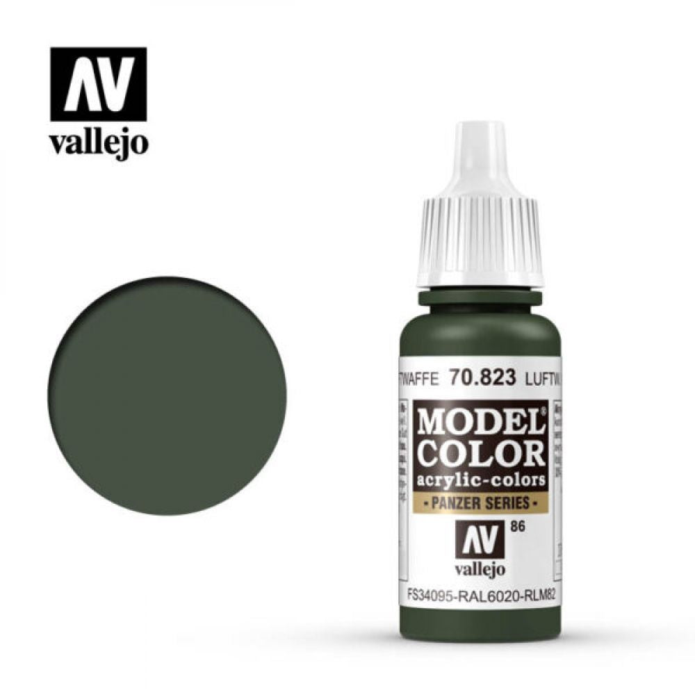 70.823 Model Color Luftwaffe Cam; Green 17ml