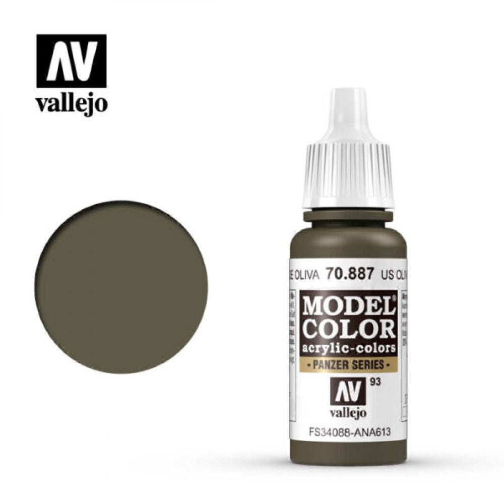 70.887 Model Color US Olive Drab 17ml