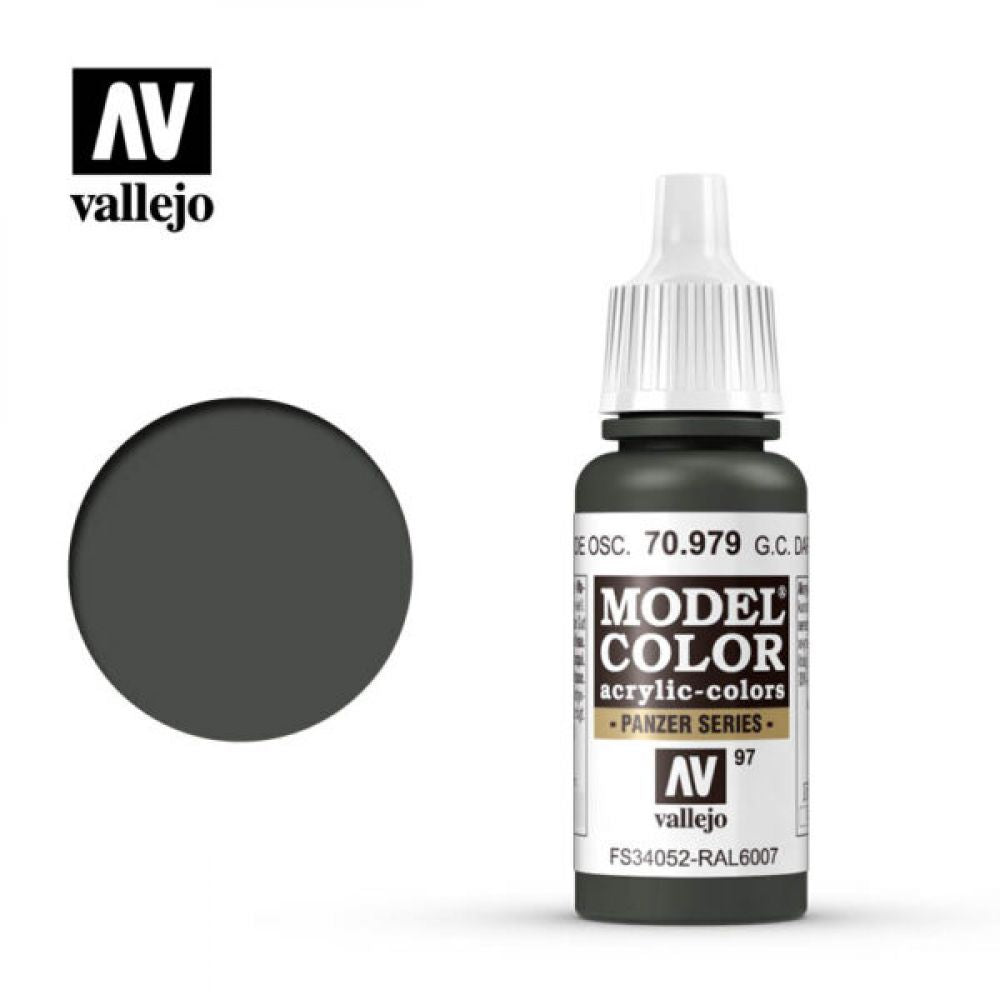 70.979 Model Color German Cam. Dark Green 17ml