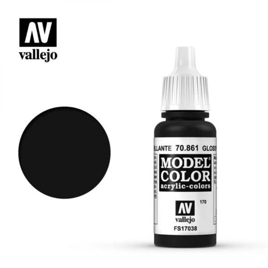 70.861 Model Color Glossy Black 17ml