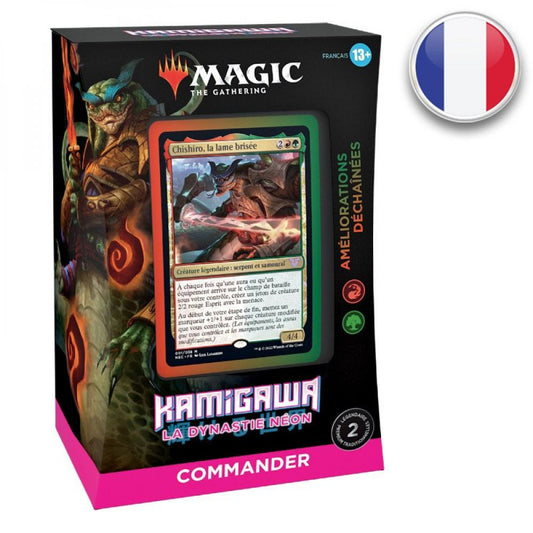 Deck Commander Kamigawa Neon Dynasty: Améliorations Déchaînées