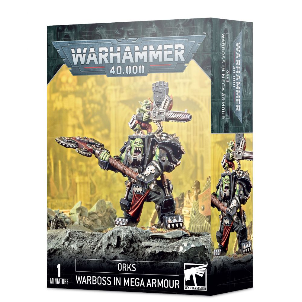 Orks: Boss de Guerre en Méga Armure