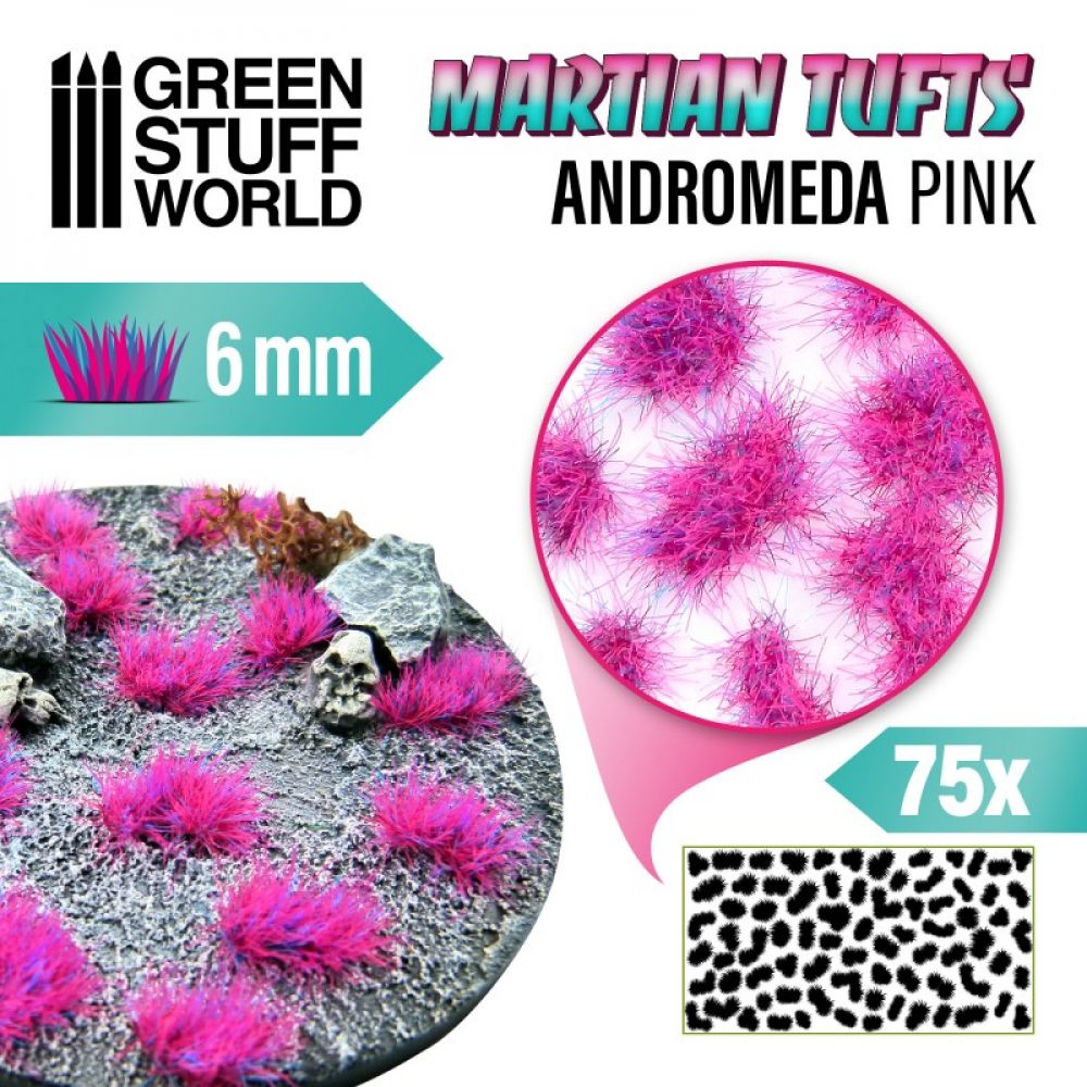 Touffes d'herbe martienne - ANDROMEDA PINK