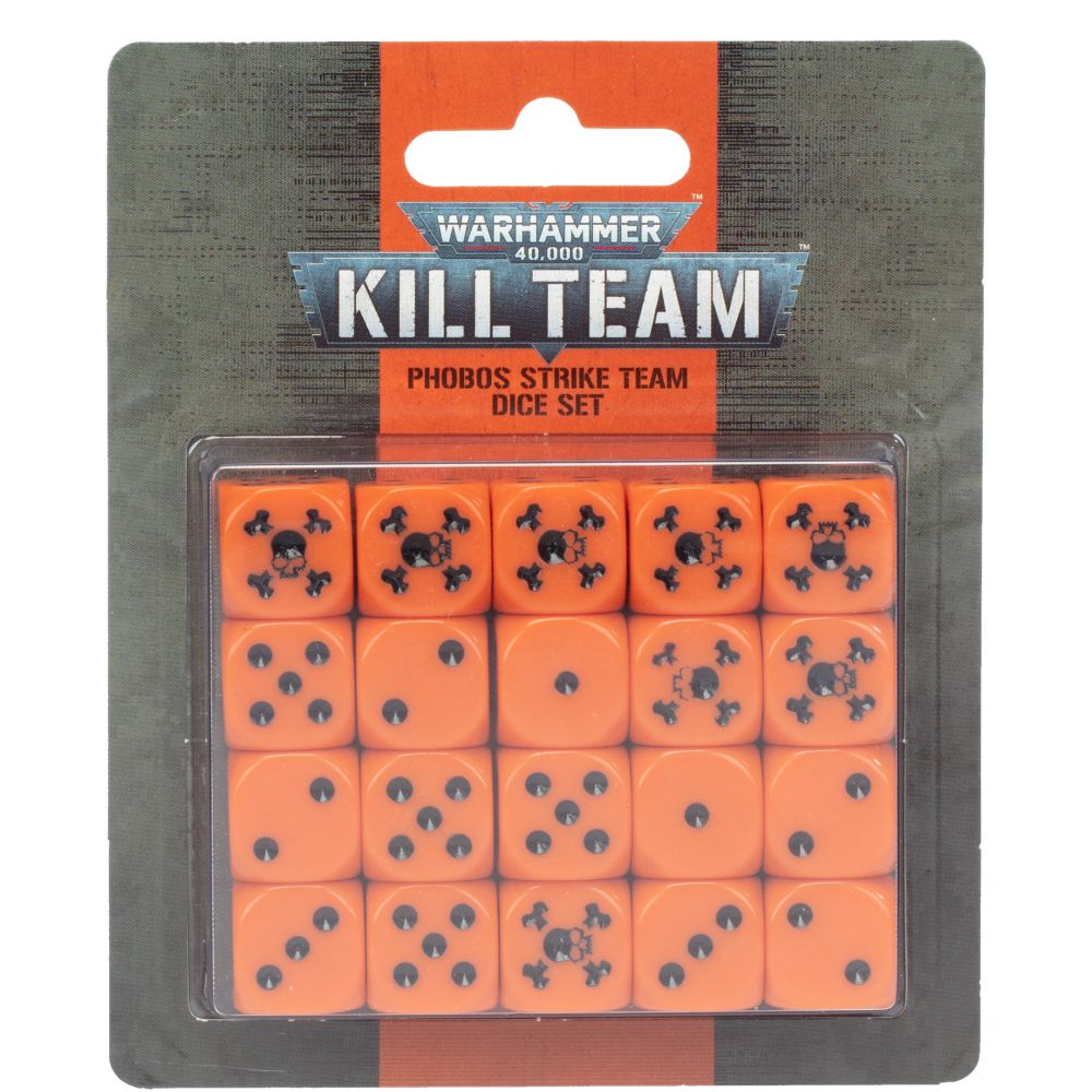 Kill team: Phobos Strike Team Dice