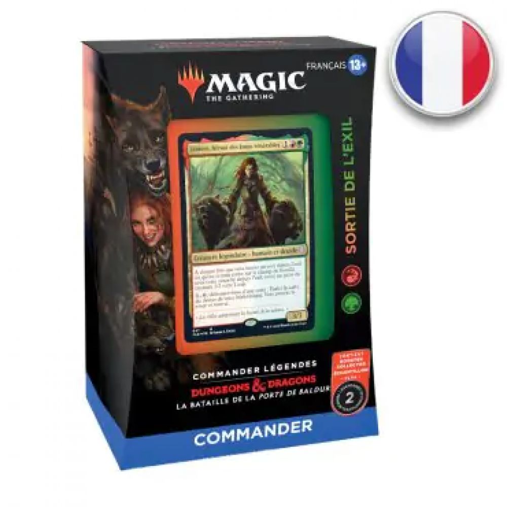 Deck Commander Commander Legendes Baldur's Gate: Sortie de l'Exil (FR)