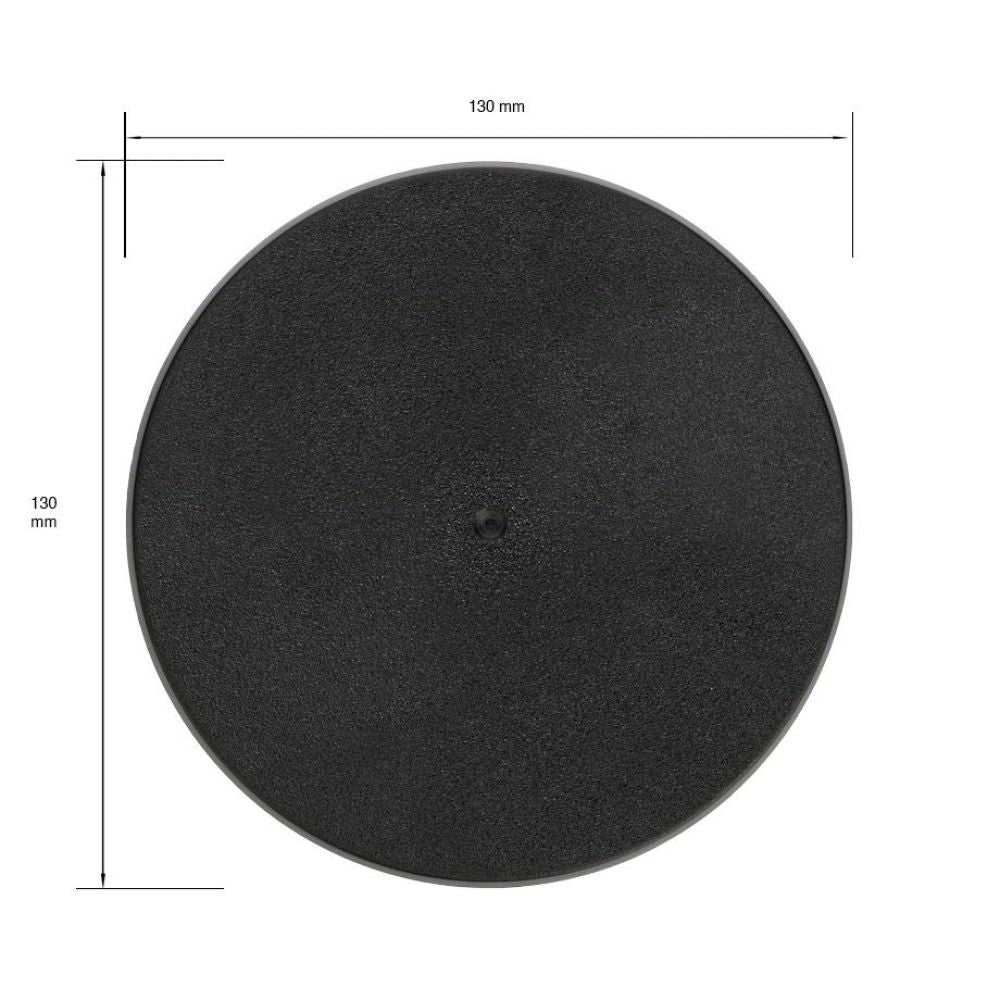 Socle Plastique Rond 130mm