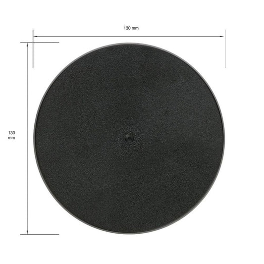 Socle Plastique Rond 130mm