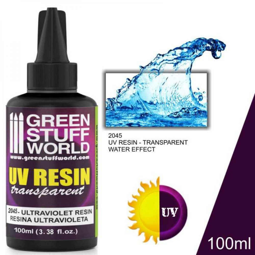 Résine Ultraviolette 100ml - Effet d'Eau