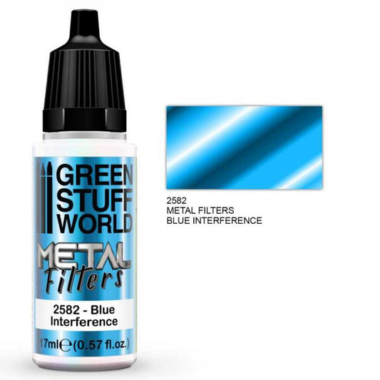 Peinture à Effet: Metal Filters: Blue Interference
