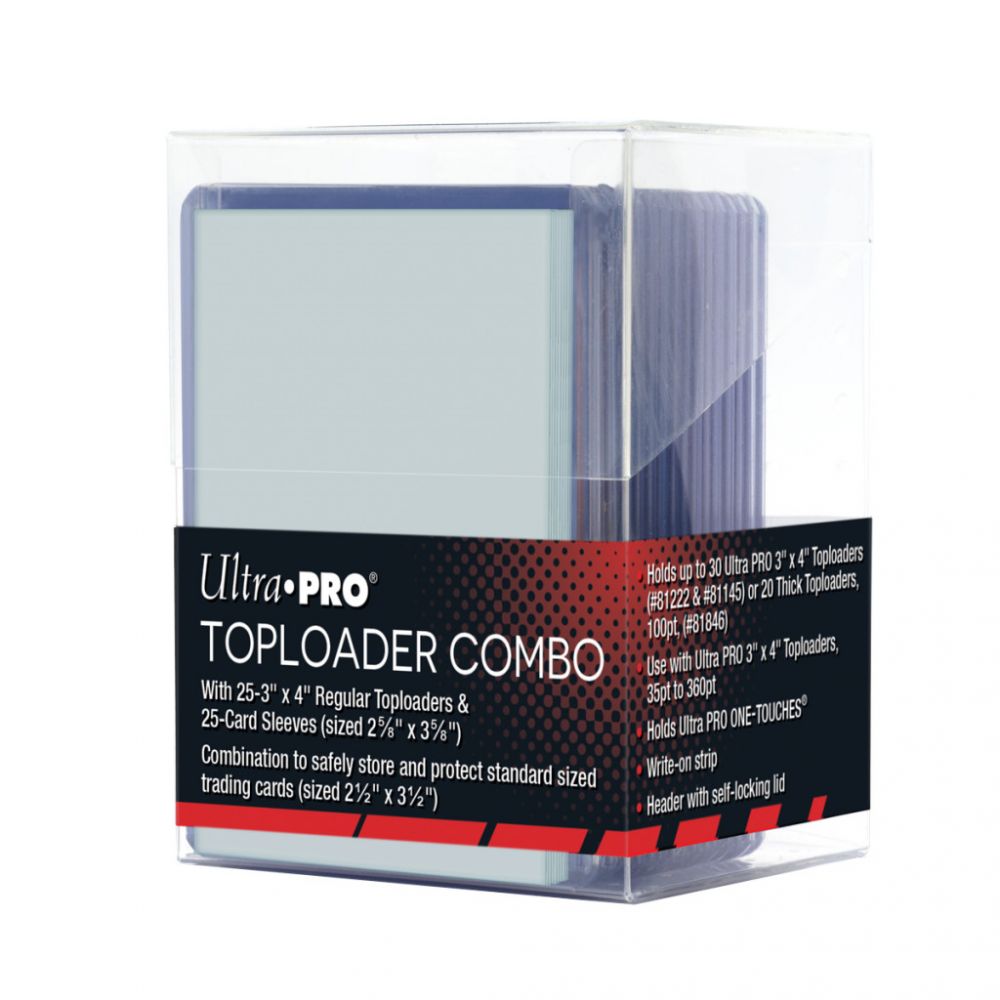 Ultra Pro Matte Deck Protector Sleeves  + Toploader