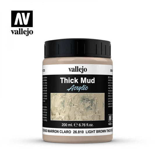 26810 Diorama FX : Light Brown Thick Mud 200ML